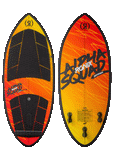 Ronix Alpha Squad Kid's Skim Wakesurf Board 4'2 2025