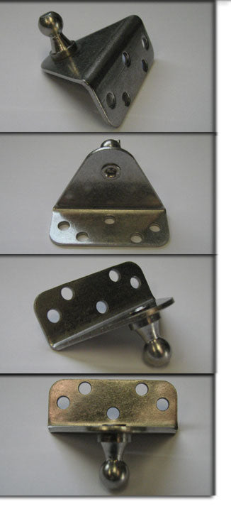 Stainless Steel 1-3/8" Standard Gas Shock Mounting Bracket