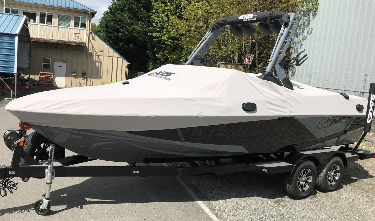 Axis Wake Factory Boat Cover by Commercial Sewing