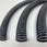 Ballast Hose 1" Premium Black-Clear - Foot