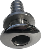 Ballast 3/4" Stainless Steel Thru-Hull Drain Fitting