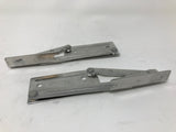 Bench Seat Hinge Set Stainless Steel