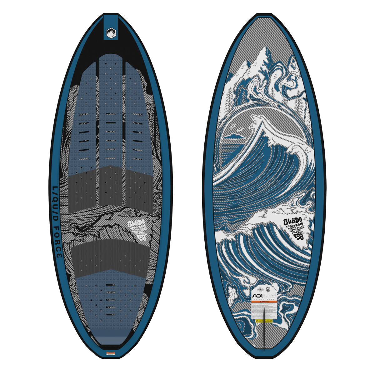 Liquid Force Blade Skim Women's Wakesurf Board 2025