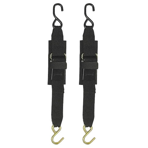 BoatBuckle Kwik-Lok 2" Trailer Tie Down Straps 4ft Pair