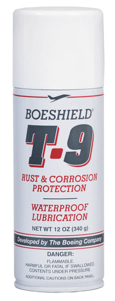 Boeshield T-9 Lubricant &amp; Corrosion Protection Spray – 12 oz Aerosol