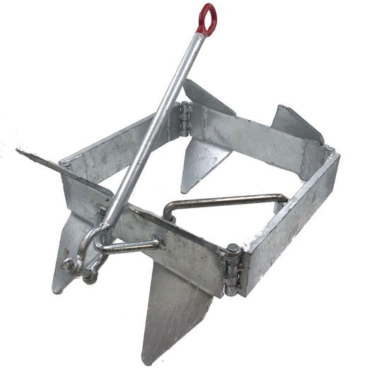 Seachoice Fold and Hold Galvanized Box Anchor Medium