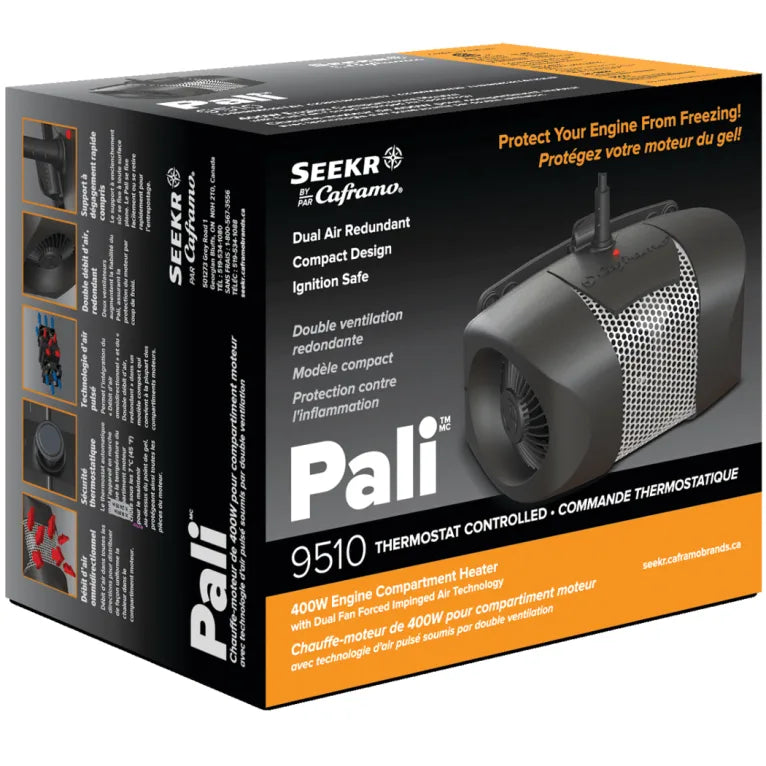 Caframo Pali BilgeSafe 400W Marine Engine Compartment Heater – 9510CA-BBX
