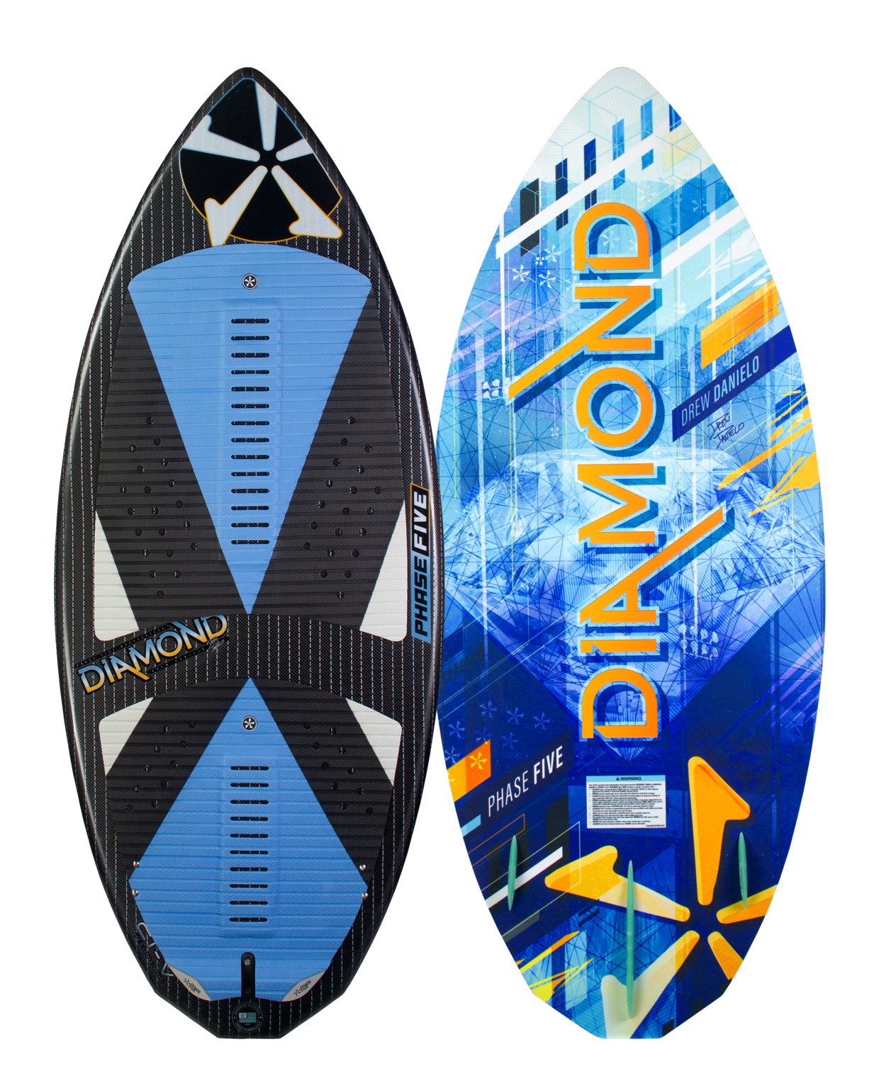 Phase 5 Diamond Turbo Wakesurf Board 2024