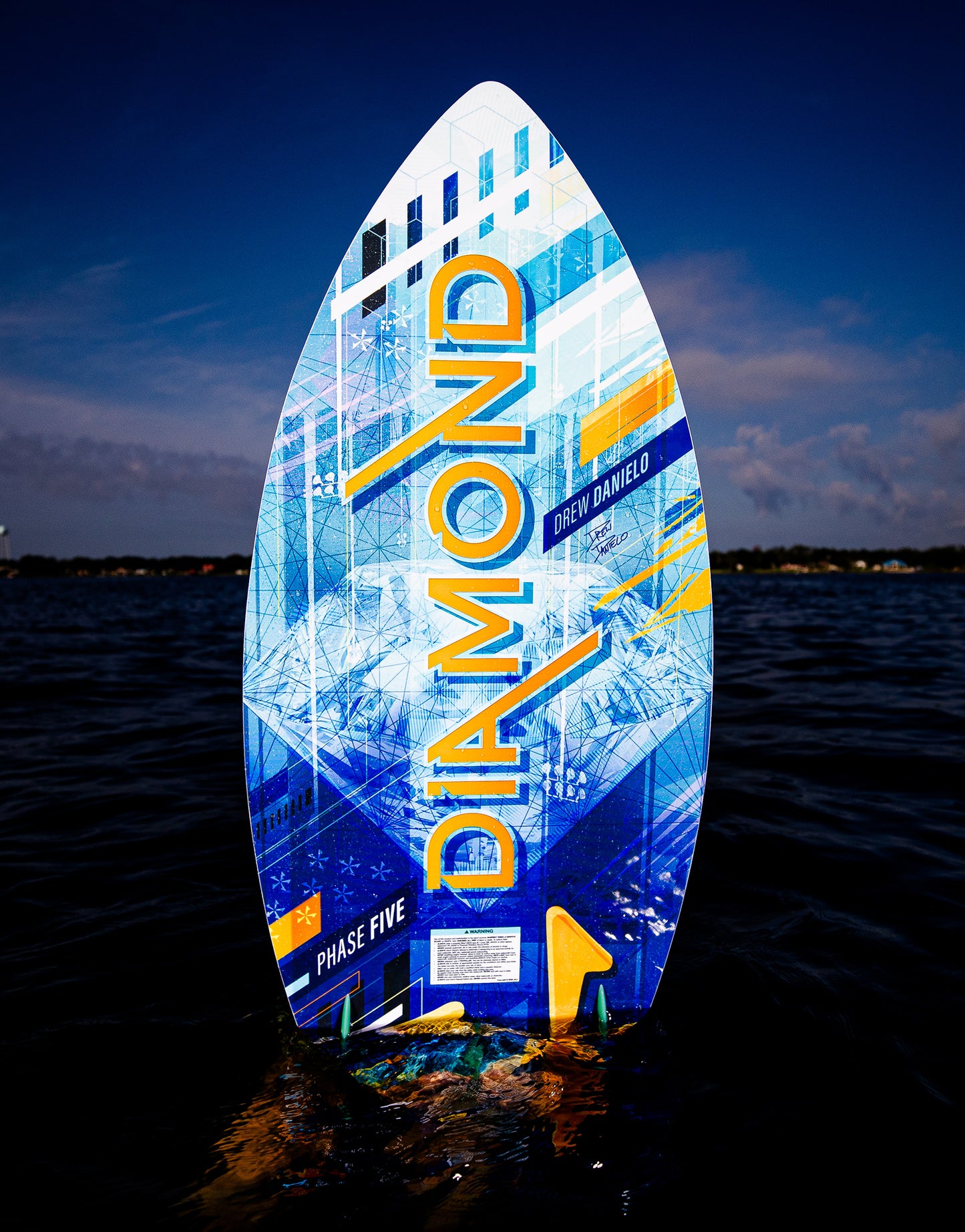 Phase 5 Diamond Turbo Wakesurf Board 2024