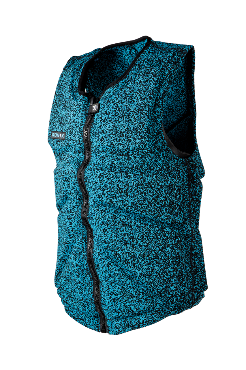 Ronix Vest One Impact Vest Engineered Digital Azure Blue