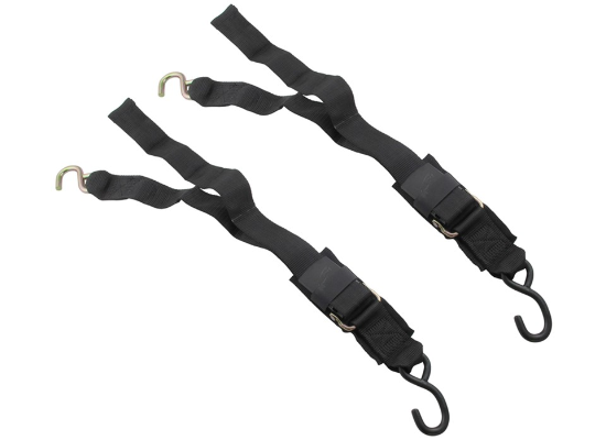 BoatBuckle Kwik-Lok 2" Trailer Tie Down Straps 4ft Pair