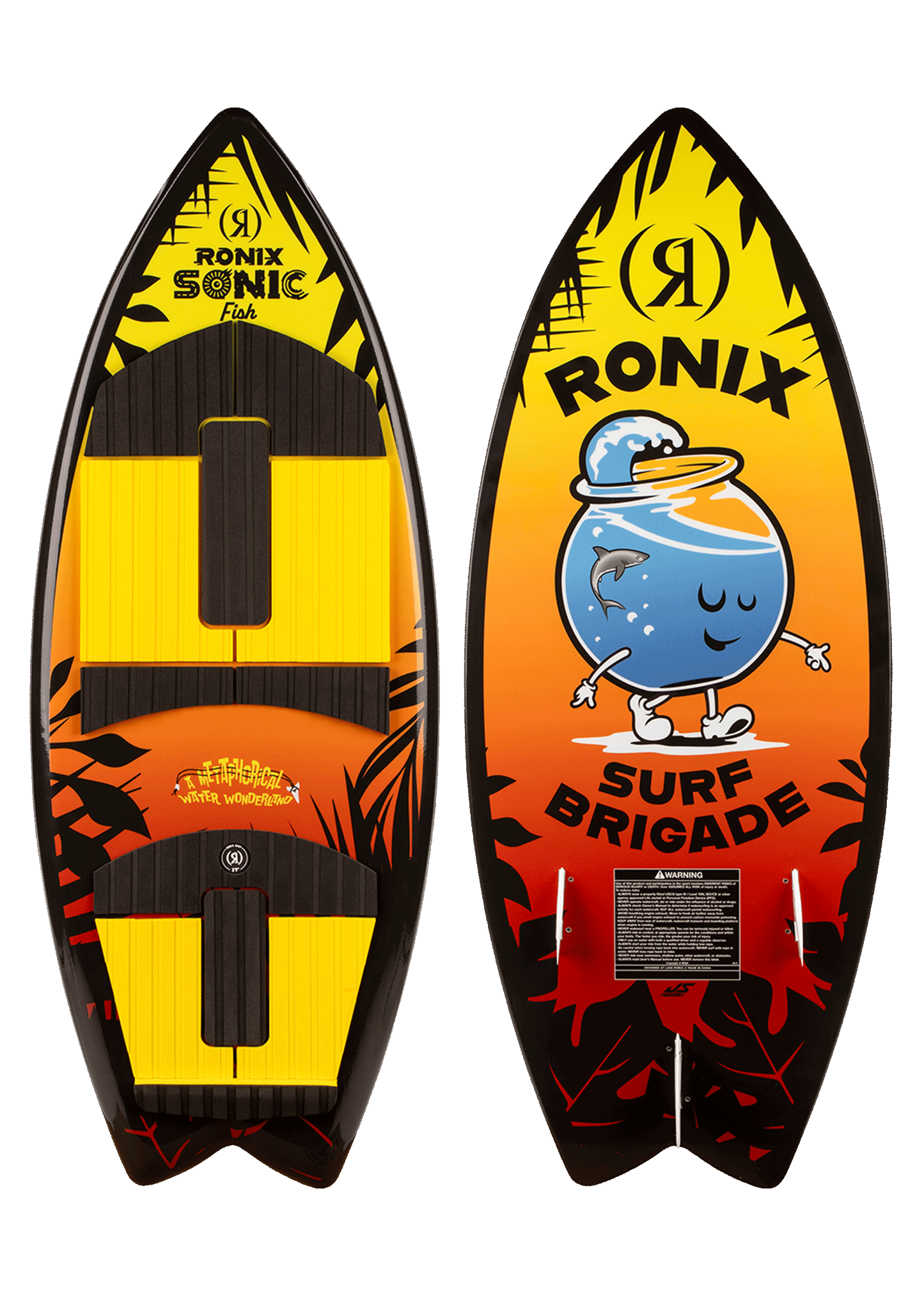 Ronix Sonic Fish 3'9" Kids Wakesurf Board 2025