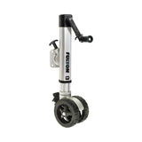 Fulton F2 Swing-Up Trailer Jack Dual 7" Wheels Sidewind 1,600 lbs