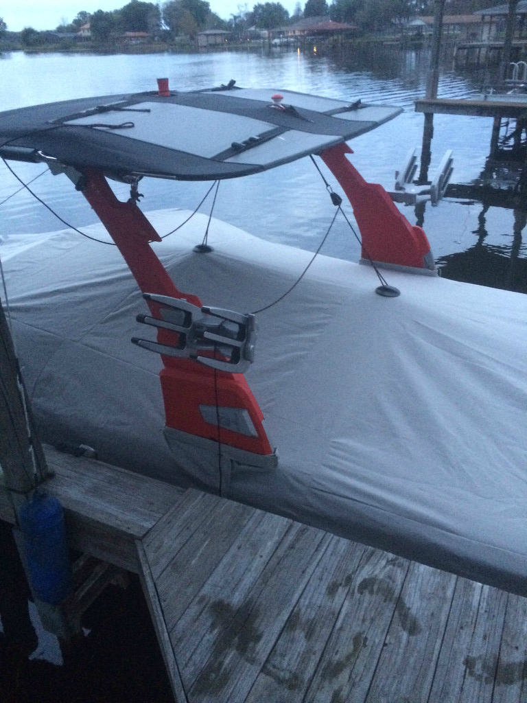 Hangtyte Boat Cover Support System