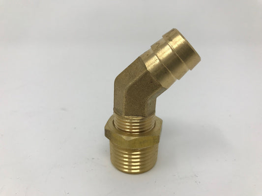 Heater Craft 45 Degree Brass Water Hose Engine Block Fitting