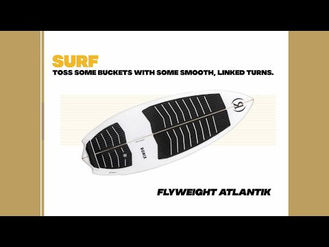 Ronix Flyweight Atlantik Wakesurf Board 2024