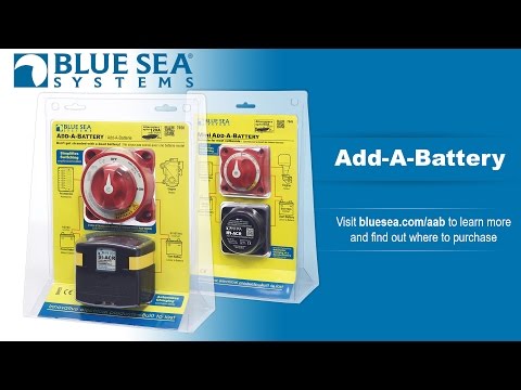 Blue Sea Add a Battery Kit 120 Amp