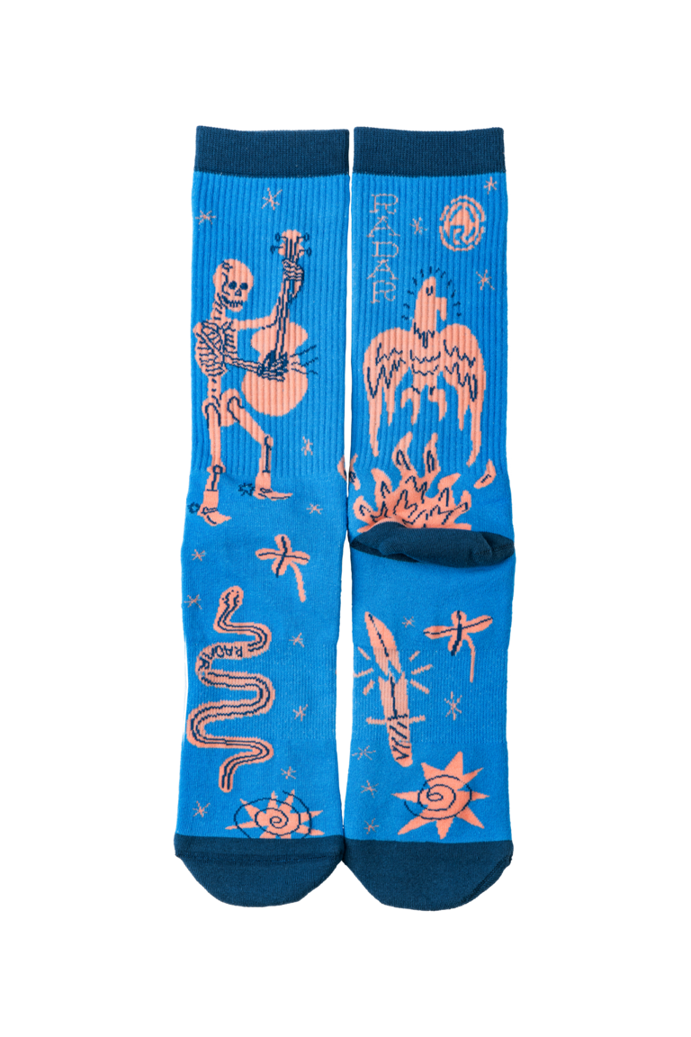 Radar Campfire Crew Socks - OSFM