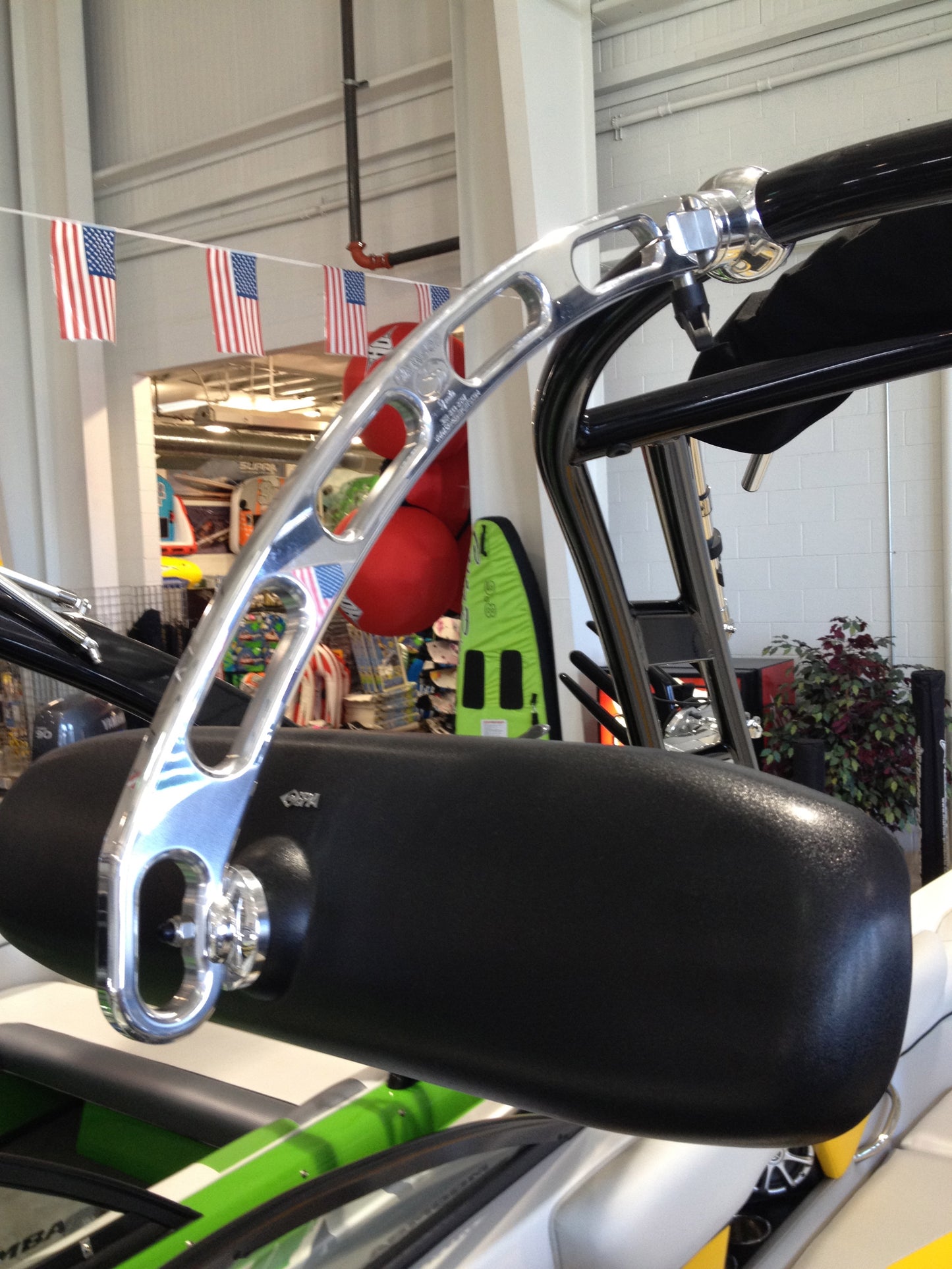 Samson Tower Mirror & Moomba OZ Tower Mount and Arm