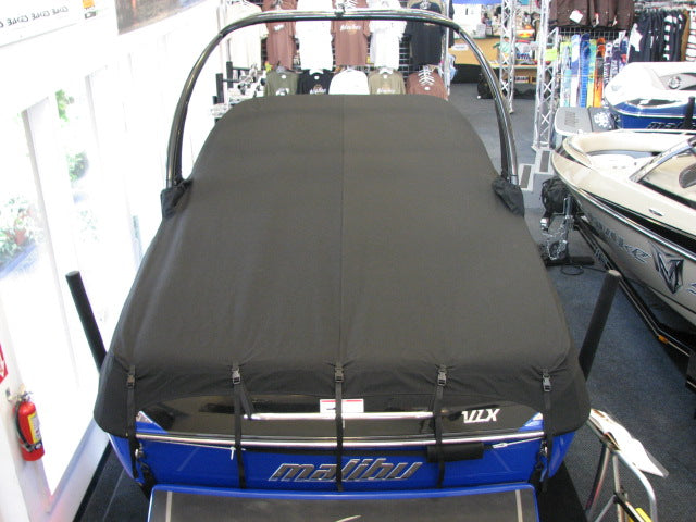 Bakes Custom Fitted Sunbrella Boat Cover for Malibu Boats