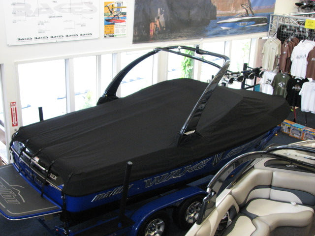 Bakes Custom Fitted Sunbrella Boat Cover for Malibu Boats