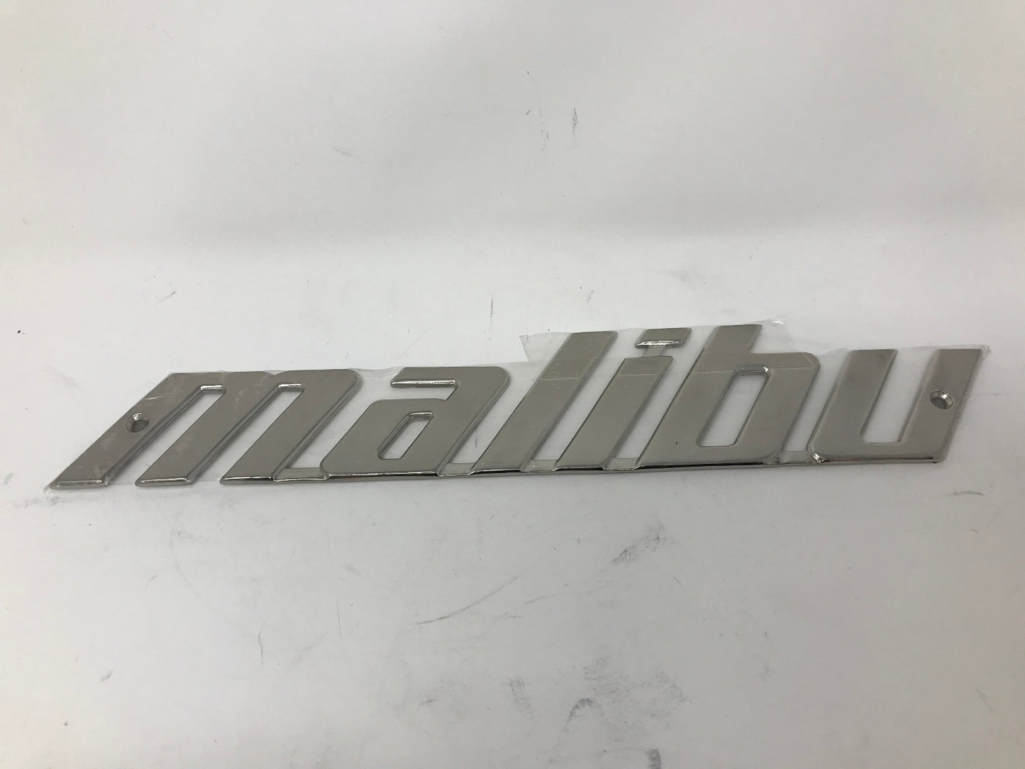 Malibu 13.5" Stainless Steel Emblem