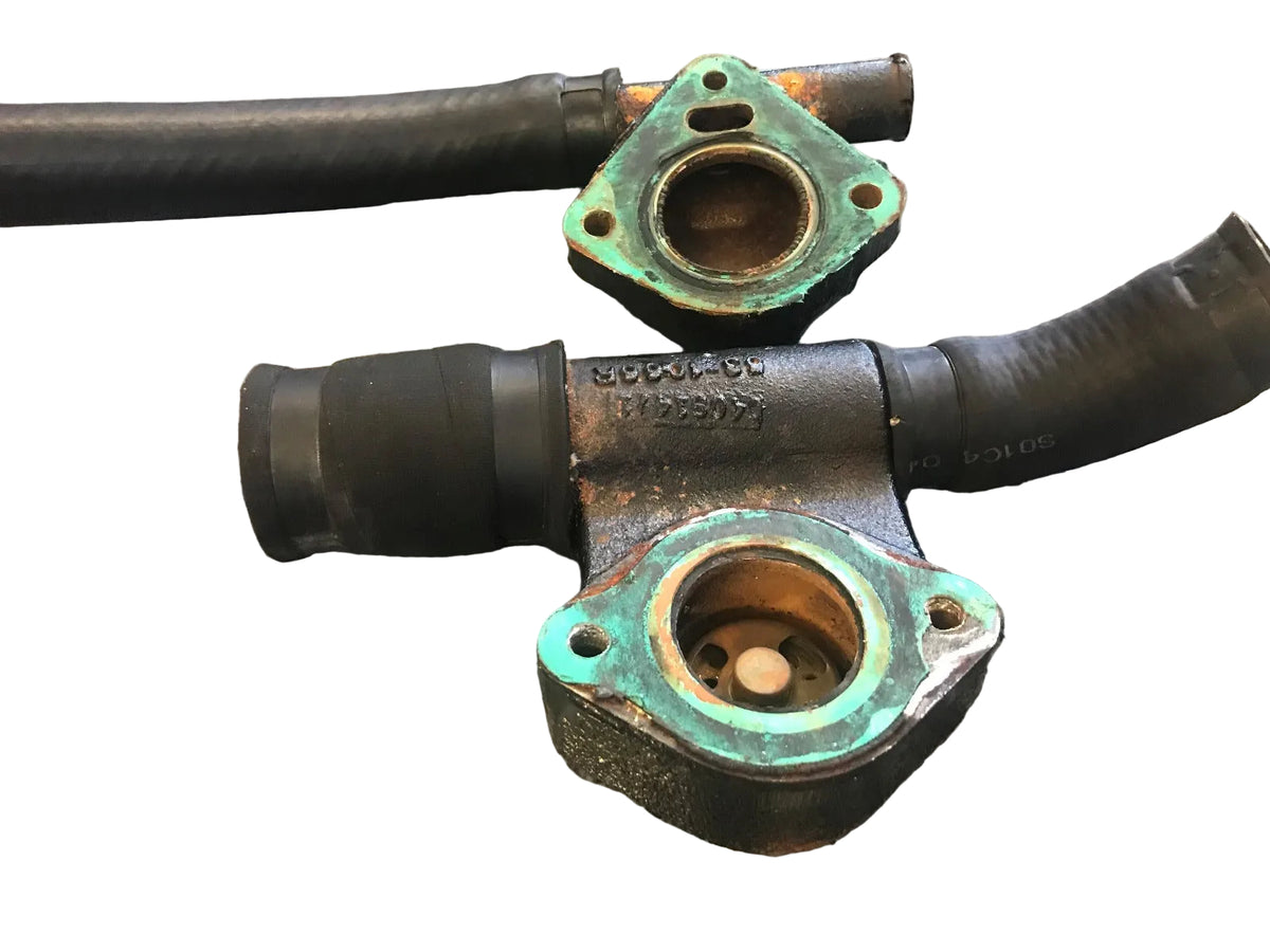 image of a 3 bolt gasket that is worn down
