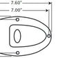 Stainless Steel Faced Halogen Docking Lights