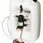 Jabsco 17860-2012 portable 12V marine oil change system with diaphragm pump and 3.5 gallon flat oil collection tank