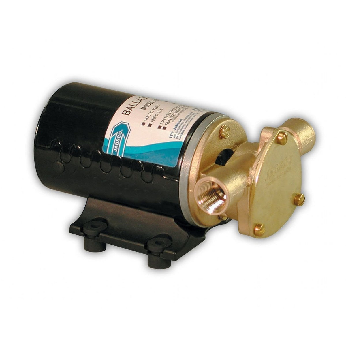 Jabsco Ballast Puppy 9 GPM Reversible Pump with Rocker Switch – 18220