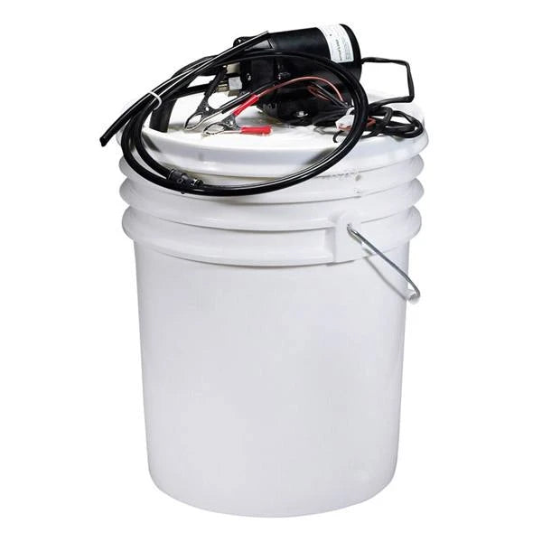Johnson Portable Oil Change System – 12V Gear Pump & Storage – 65000