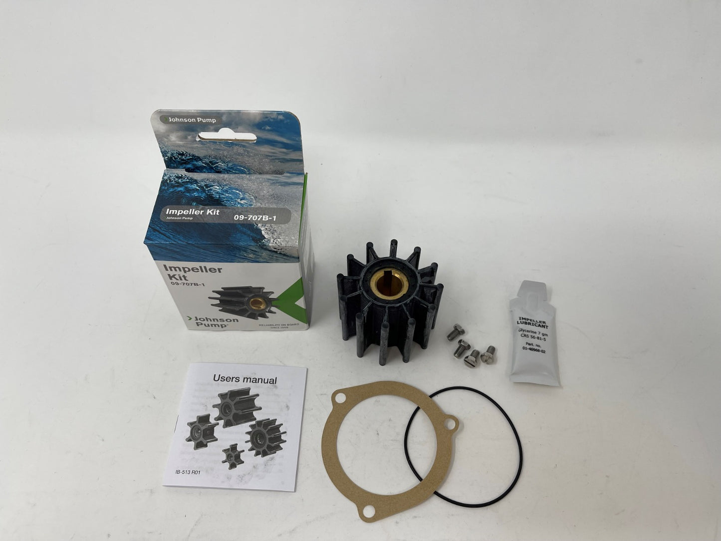 Johnson 09-707B-1 Malibu Sherwood Impeller Service Kit