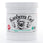 A white plastic tub of Kanberra Gel tea tree air purifier, featuring a white label with a black koala illustration and green and red text details.