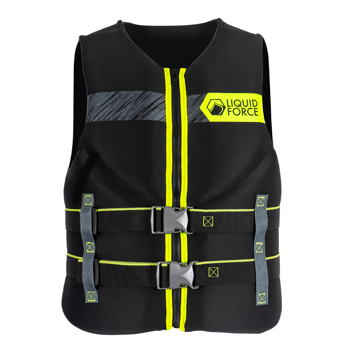 Liquid Force Classic Hinge CGA US Coast Guard approved life vest in green