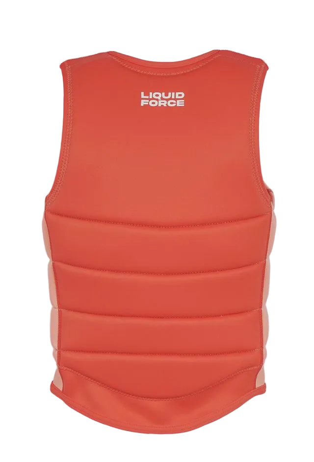 Back view of Liquid Force Haven women's non-CGA impact vest