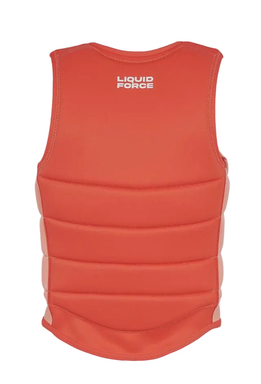 Back view of Liquid Force Haven women's non-CGA impact vest