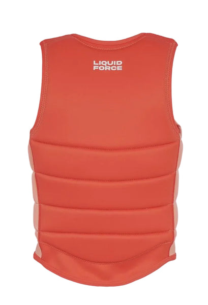 Back view of Liquid Force Haven women's non-CGA impact vest