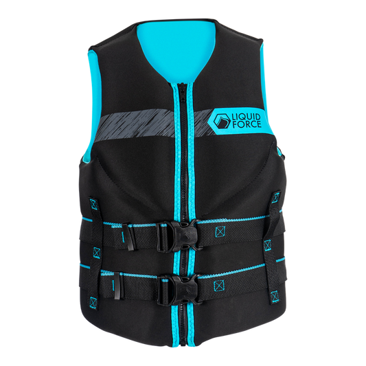 Liquid Force Hinge Women's CGA Life Vest 2026 Coast Guard Approved wakeboard vest
