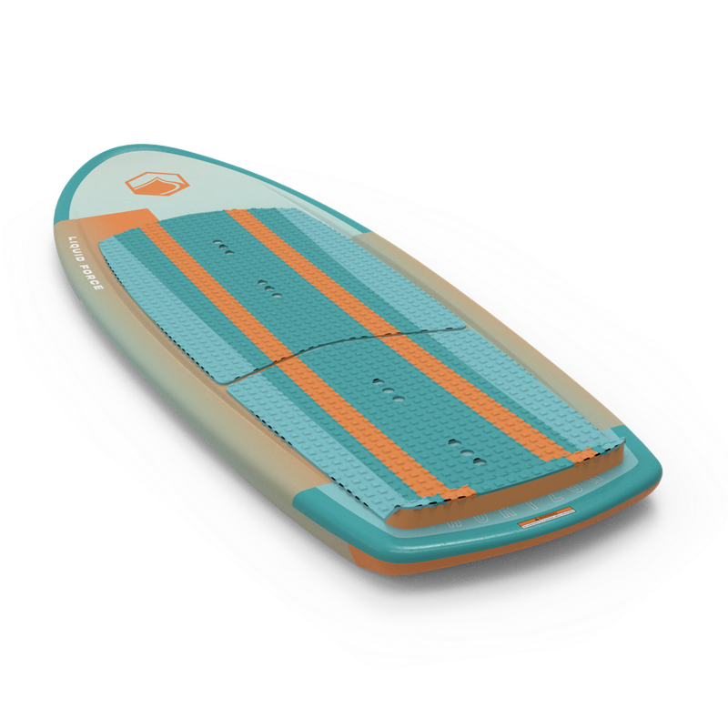 High-traction deck on Liquid Force Horizon wake foil board