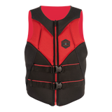 Liquid Force Rush CGA Wake Vest 2026 USCG Type III approved life jacket in red
