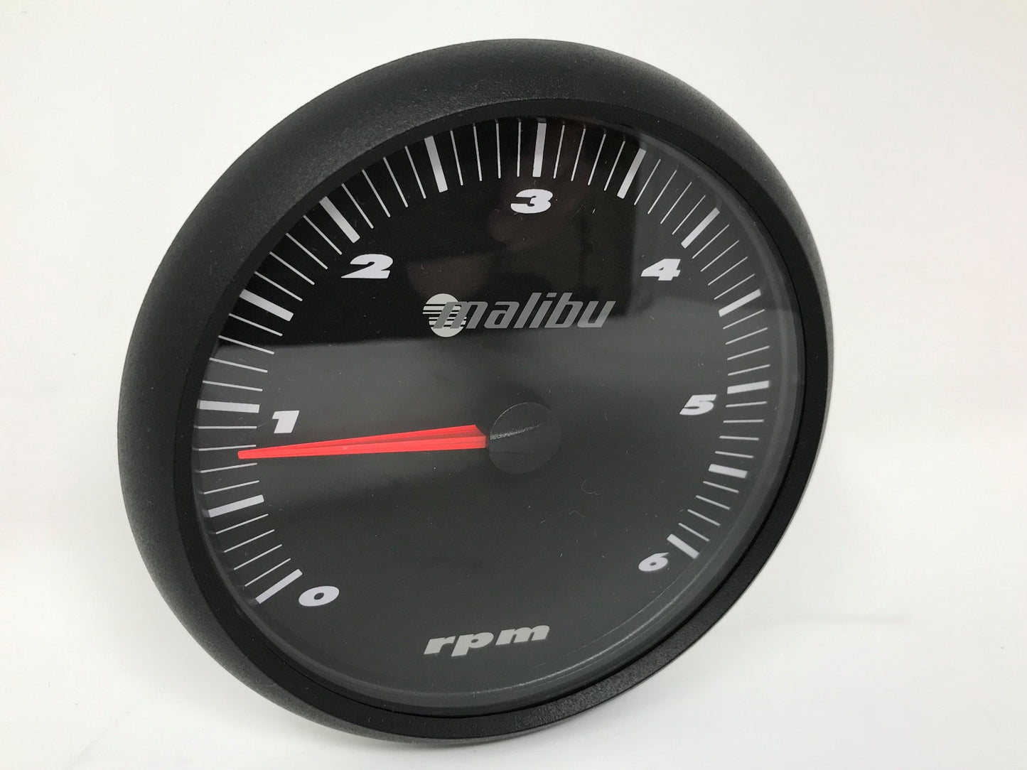 Malibu Boats RPM 5" Black and White Gauge