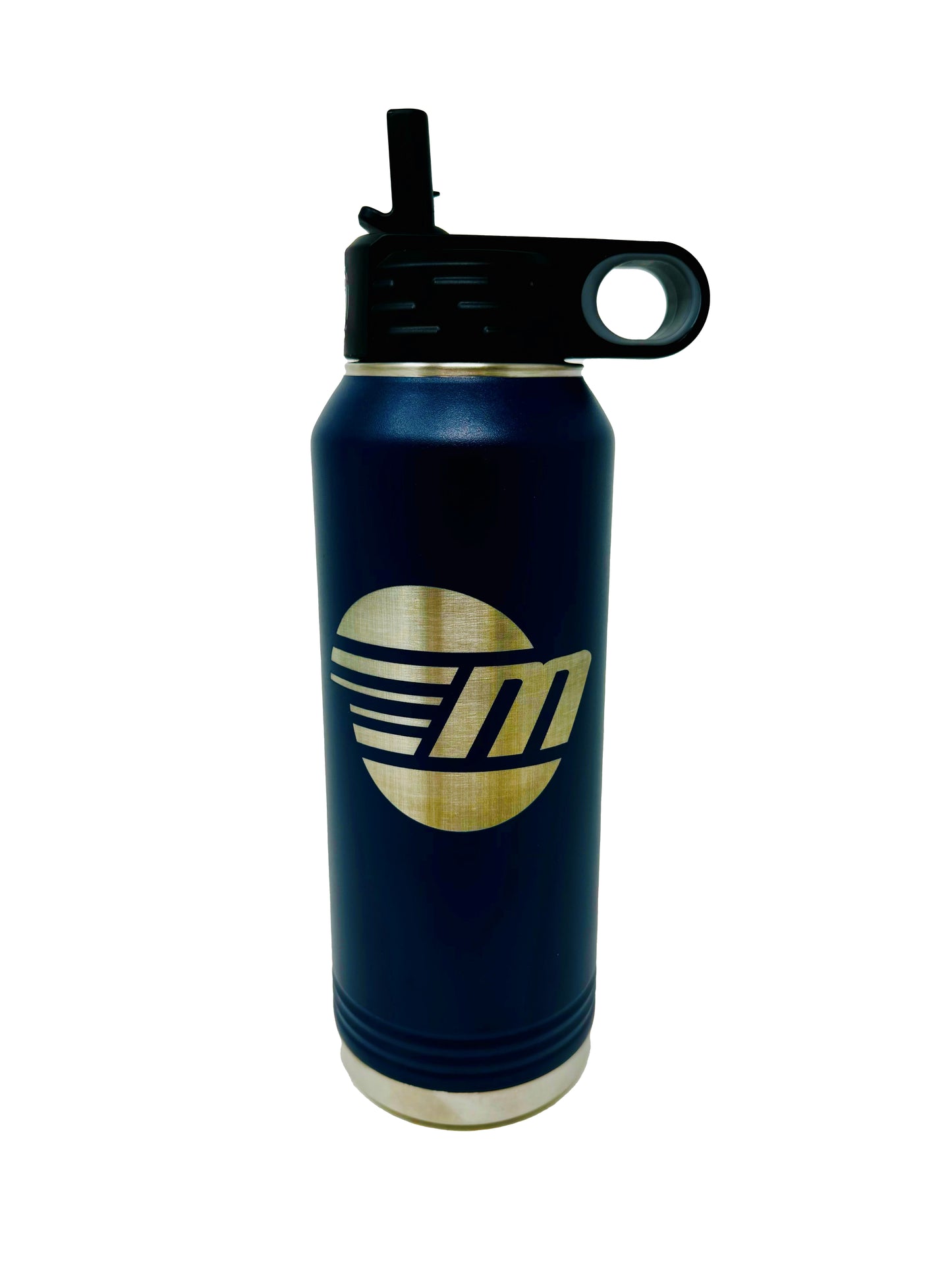 Malibu M Logo Polar Camel SS Water Bottle Navy Blue