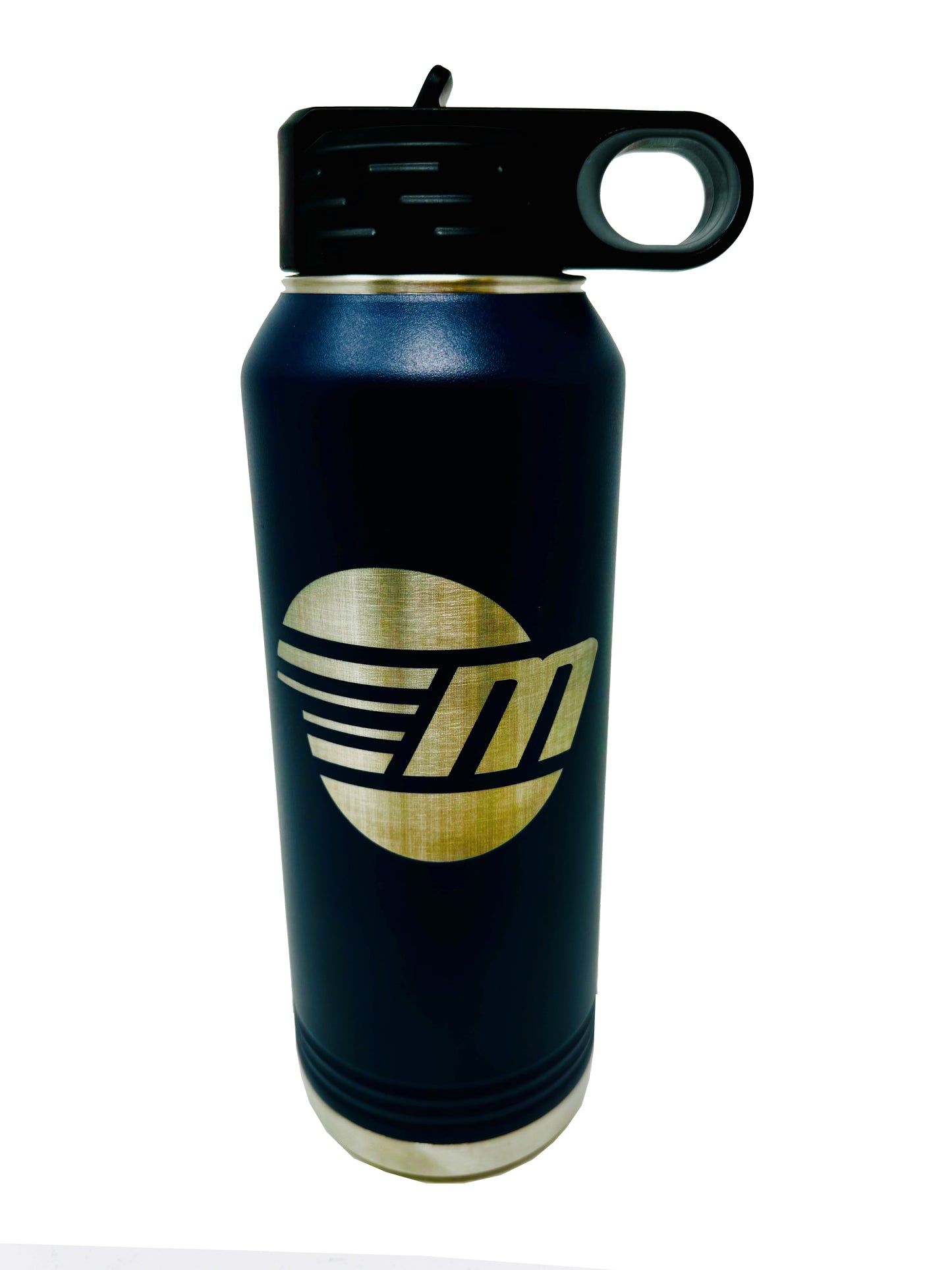 Malibu M Logo Polar Camel SS Water Bottle Navy Blue