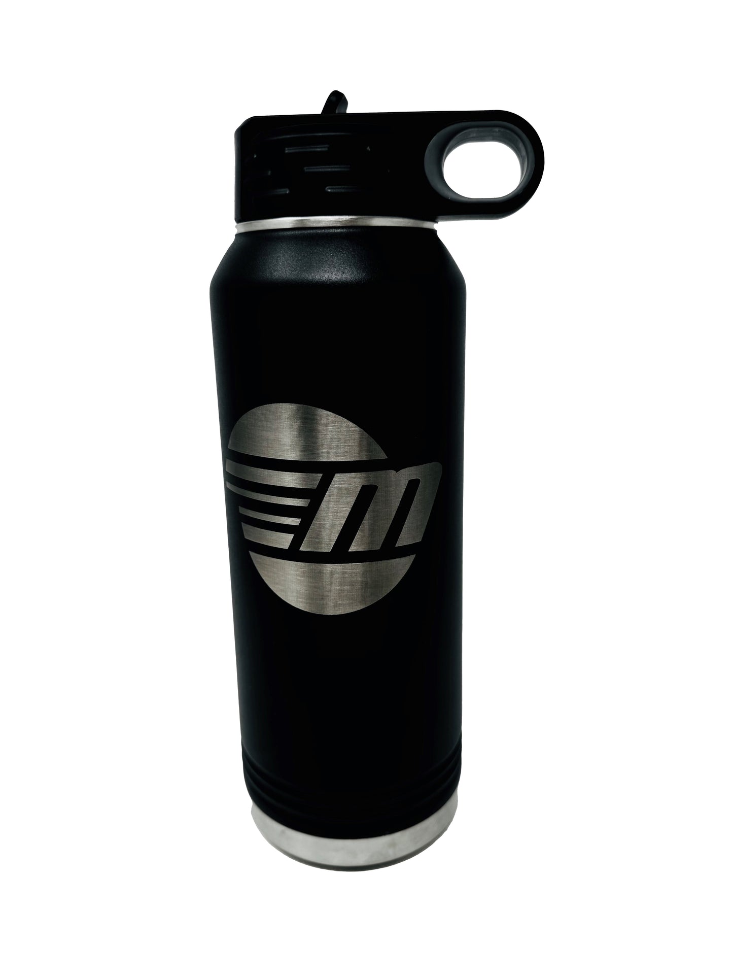 Malibu M Logo Polar Camel SS Water Bottle Black