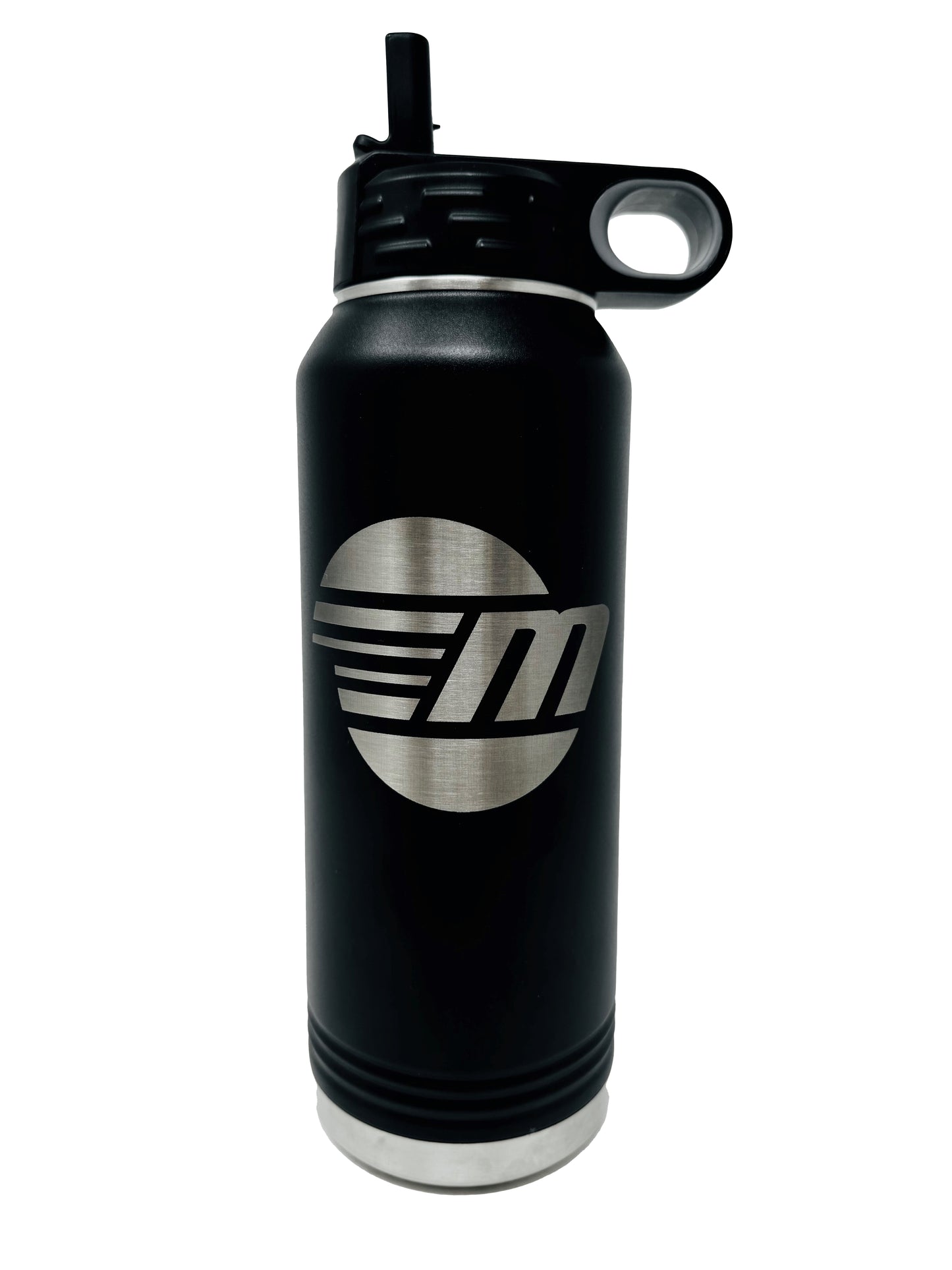 Malibu M Logo Polar Camel SS Water Bottle Black