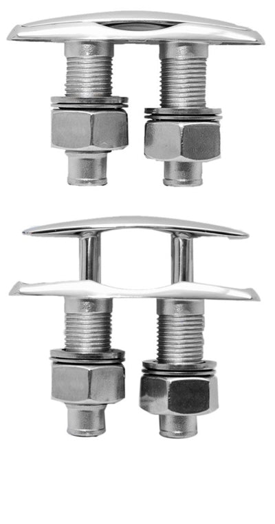 Cleat 4-1/2" Pull Up Stainless Steel Boat Cleat