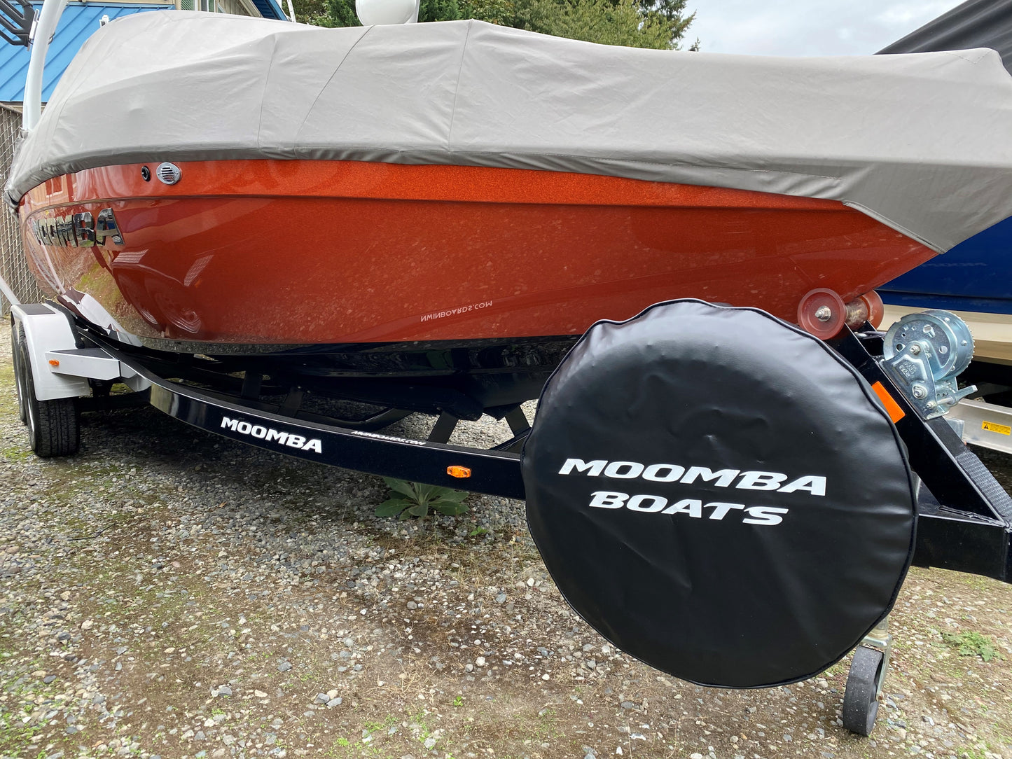 Spare Tire Cover Moomba Boats