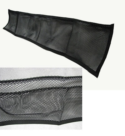 Malibu Boats Gunwale Storage Netting Pocket Black Mesh