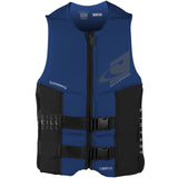 O'Neill Assault CGA Type III life vest for wakeboarding and wakesurfing in blue