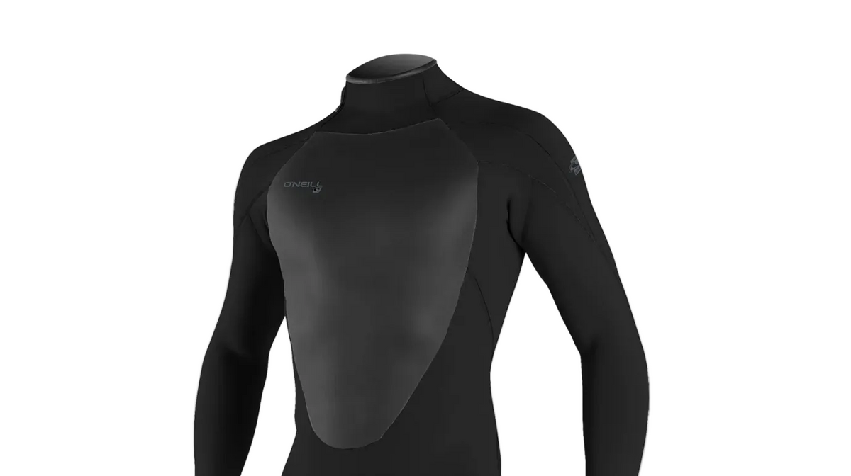 O'Neill Epic men's 3/2mm back zip full wetsuit with UltraFlex DS neoprene